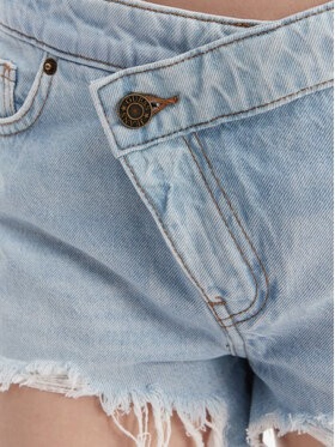 Guess Jeans Szorty jeansowe W6GDZ8 D6364 Niebieski Regular Fit