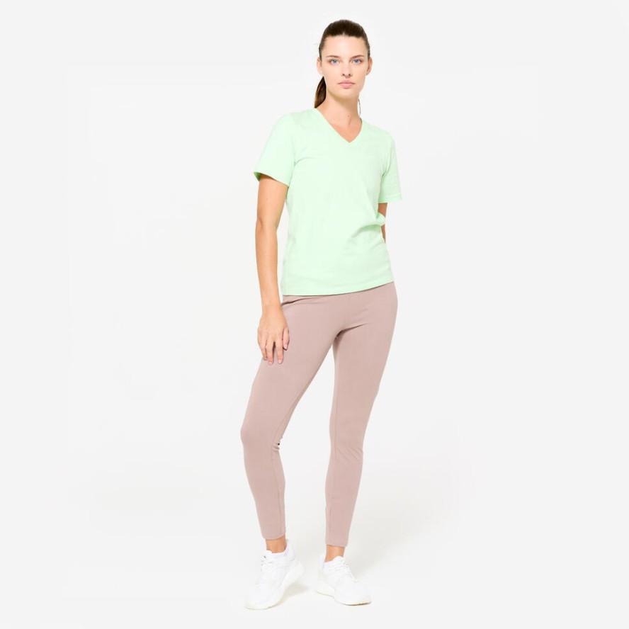 Koszulka z krótkim rękawem damska Domyos Gym & Pilates