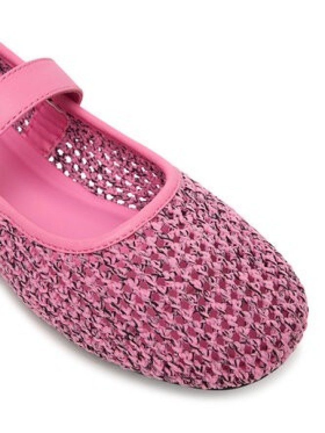 Tommy Jeans Baleriny Tjw Knitted Ballerina EN0EN03030 Różowy