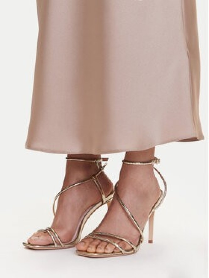 Marella Spódnica maxi Panda 2515101022 Écru Regular Fit