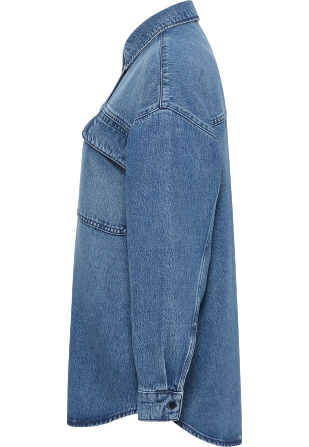 Damska Koszula Mustang Style Avilla Shirt Denim Blue 1015592 5000 401