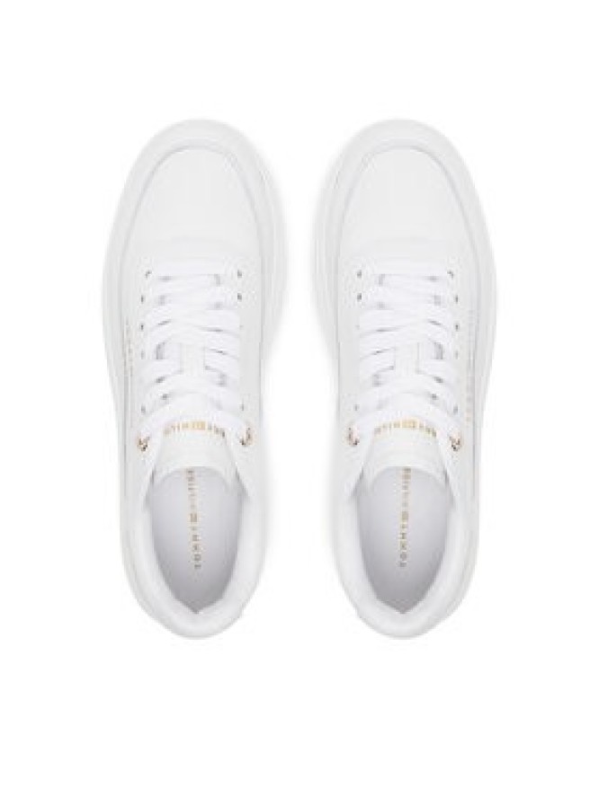 Tommy Hilfiger Sneakersy Modern Court Sneaker Lthr FW0FW08800 Biały