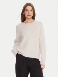 Kontatto Sweter 3M0863C Écru Relaxed Fit