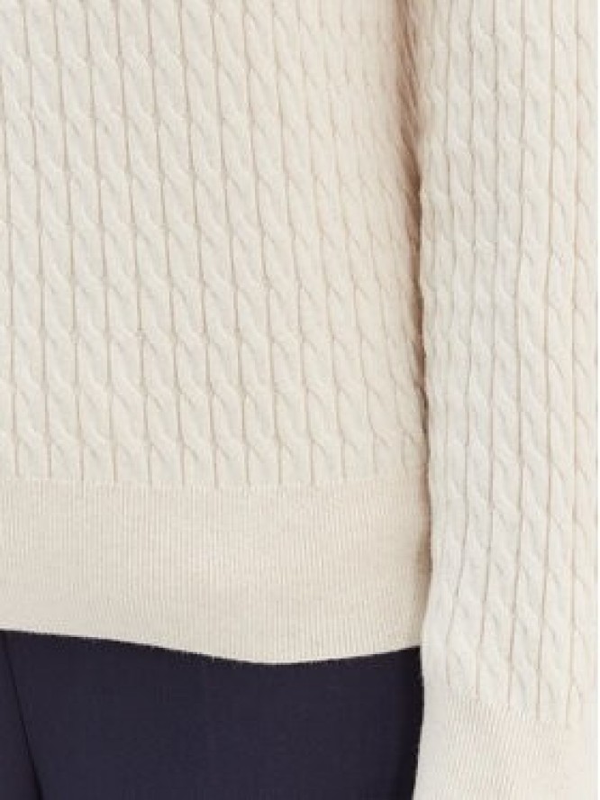 Tommy Hilfiger Sweter WW0WW44987 Beżowy Regular Fit