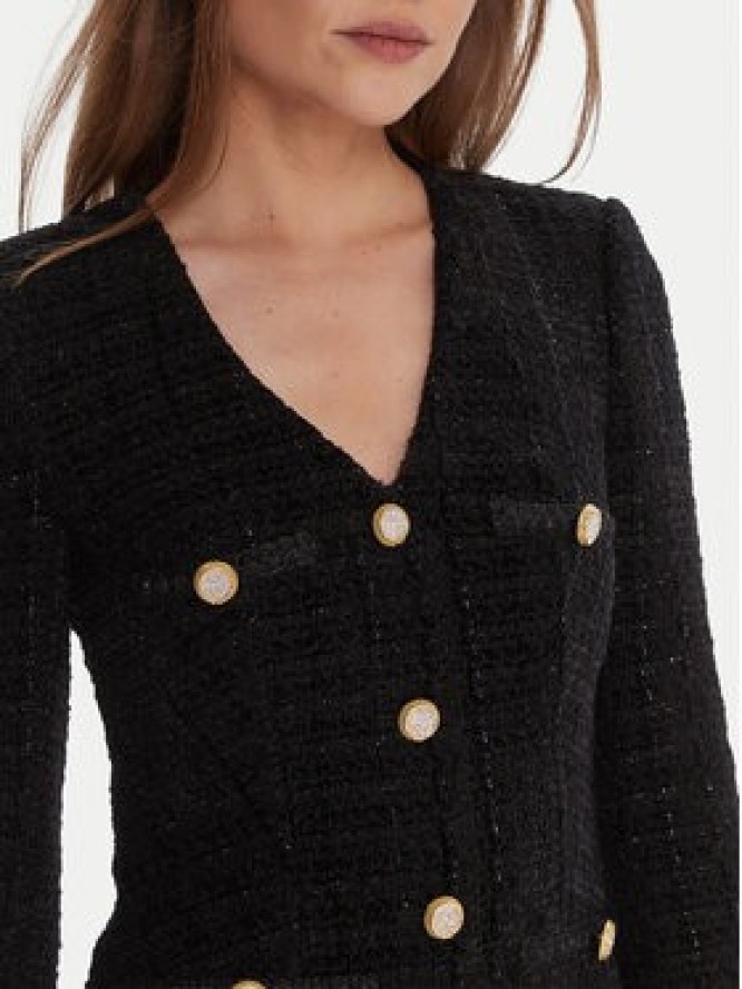 Marciano Guess Sukienka koktajlowa 5BGK36 7394A Czarny Regular Fit