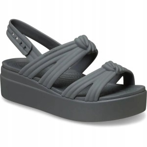 Sandały Dla Dorosłych Crocs Brooklyn Knot Low Wedge Sandal
