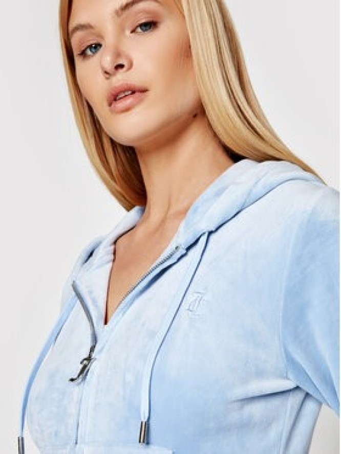 Juicy Couture Bluza Robertson JCAP176 Niebieski Slim Fit