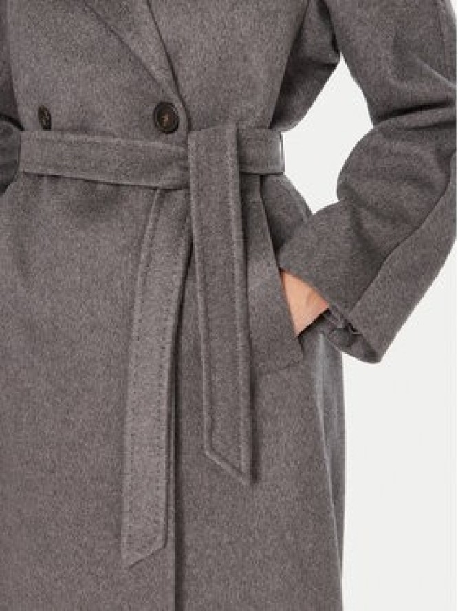 Weekend Max Mara Płaszcz przejściowy Cascia 2525016072 Szary Regular Fit