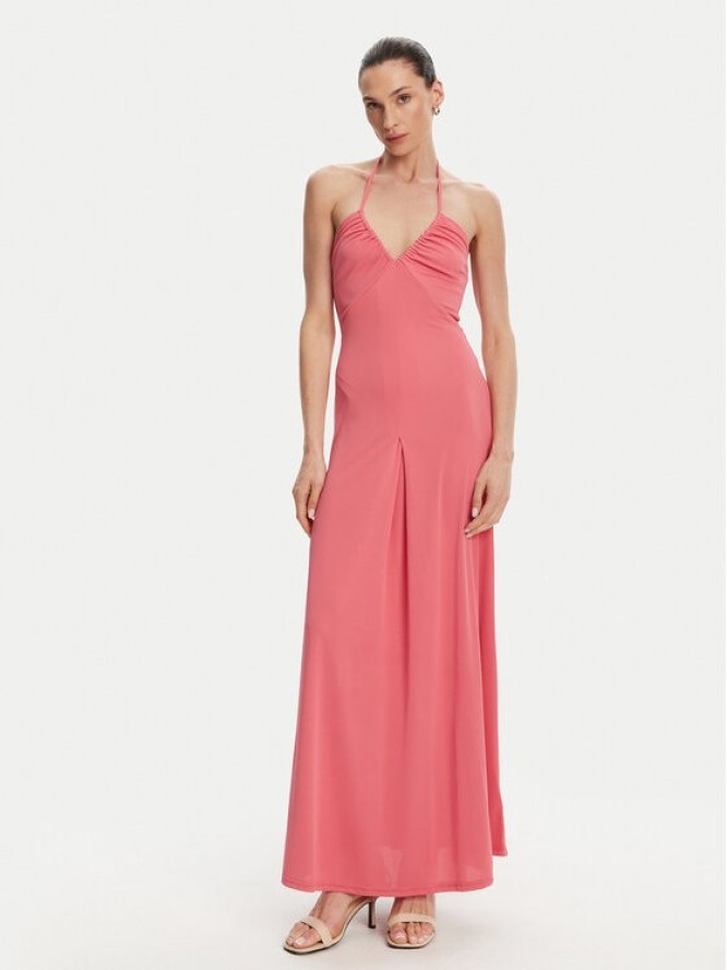 Silvian Heach Sukienka letnia Madev GPP25330VE Różowy Slim Fit