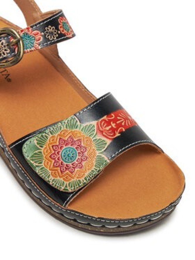 Laura Vita Sandały Facscineo 0122 Czarny