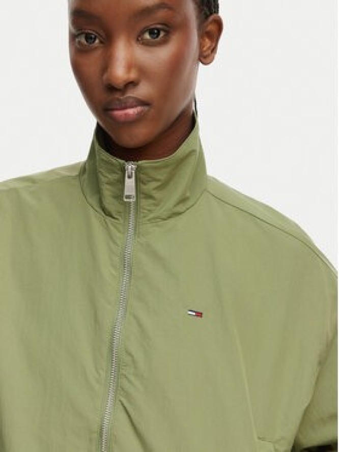Tommy Jeans Kurtka przejściowa DW0DW22325 Zielony Regular Fit