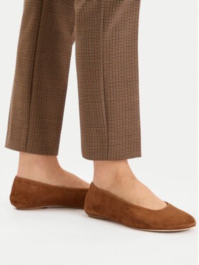 Weekend Max Mara Baleriny Todisuede 2525526074600 Brązowy