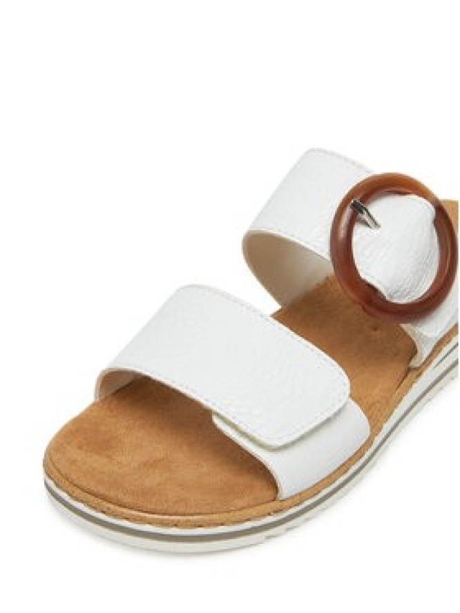 Rieker Klapki CEO-V0692-80 Biały