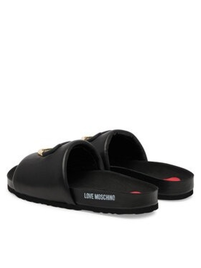 LOVE MOSCHINO Klapki JA28283G1MIE0000 Czarny