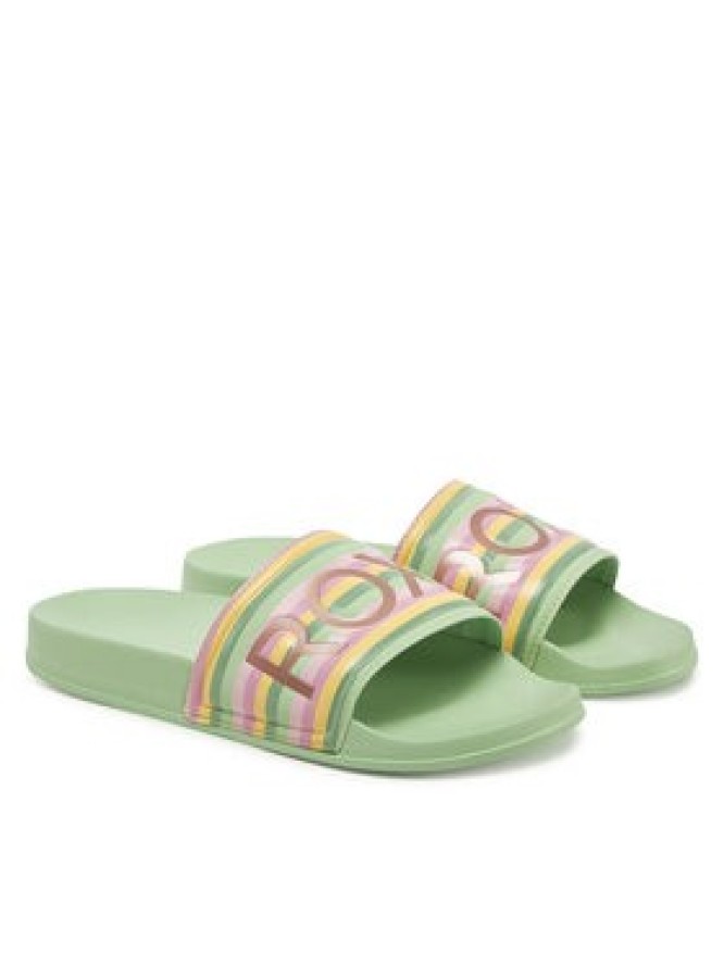 Roxy Klapki ARJL100679 Zielony