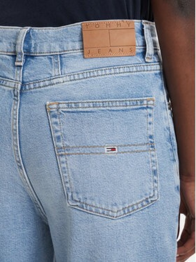 Tommy Jeans Jeansy Mom Jean Uh Tpr Bi0112 Co DW0DW20041 Niebieski Regular Fit