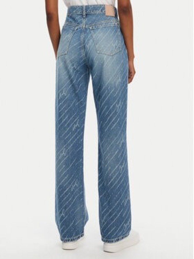 BOSS Jeansy C_Ada 50545081 Niebieski Straight Fit