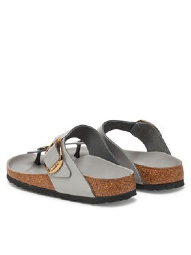 Birkenstock Japonki Gizeh Big Buckle Hex 1029507 Szary