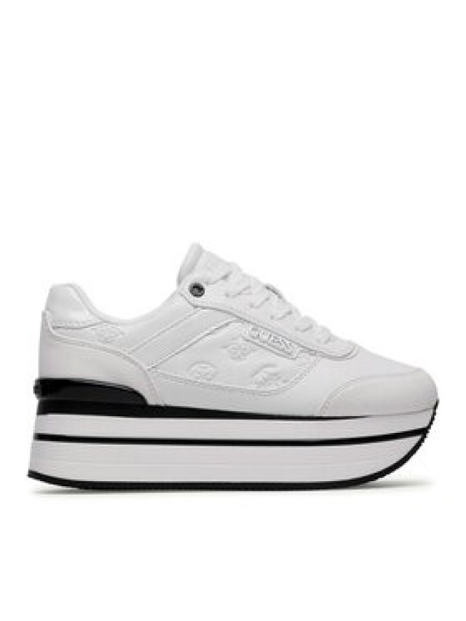 Guess Sneakersy Hansin FL5HNS PEL12 Biały