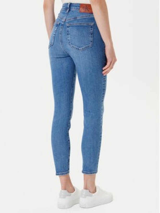 Calvin Klein Jeans Jeansy LV047B769G Niebieski Skinny Fit