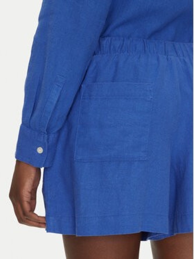 Gap Szorty materiałowe 713386-04 Niebieski Regular Fit