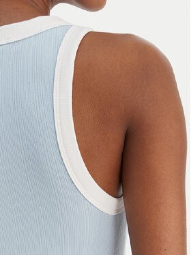 Guess Jeans Top W6GPZ8 KF641 Błękitny Slim Fit