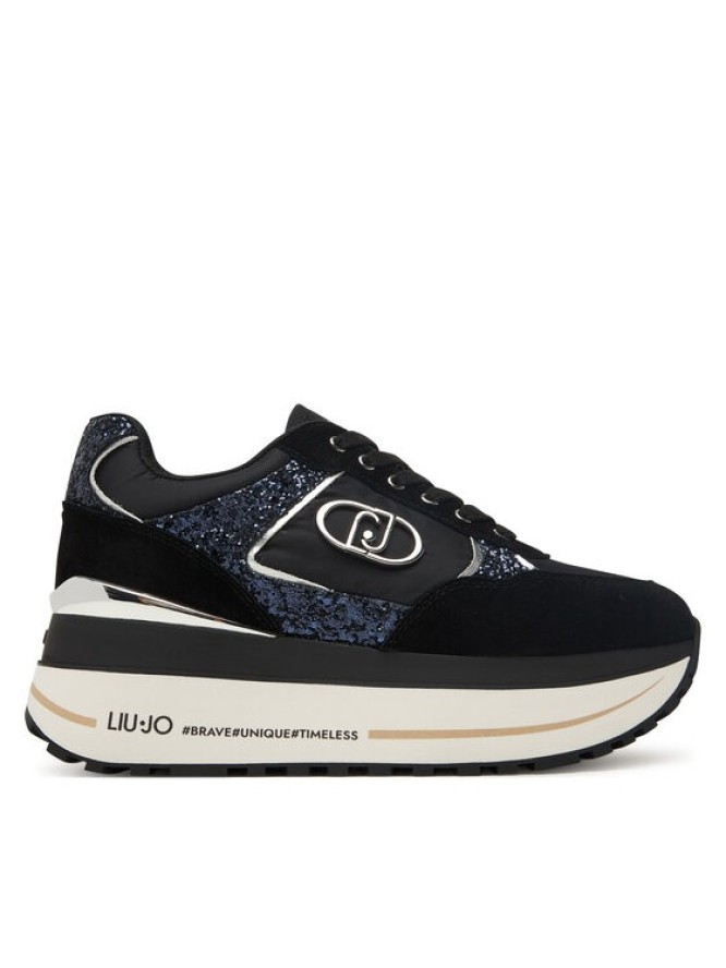 Liu Jo Sneakersy Plus 01 BF5011 PX078 Czarny