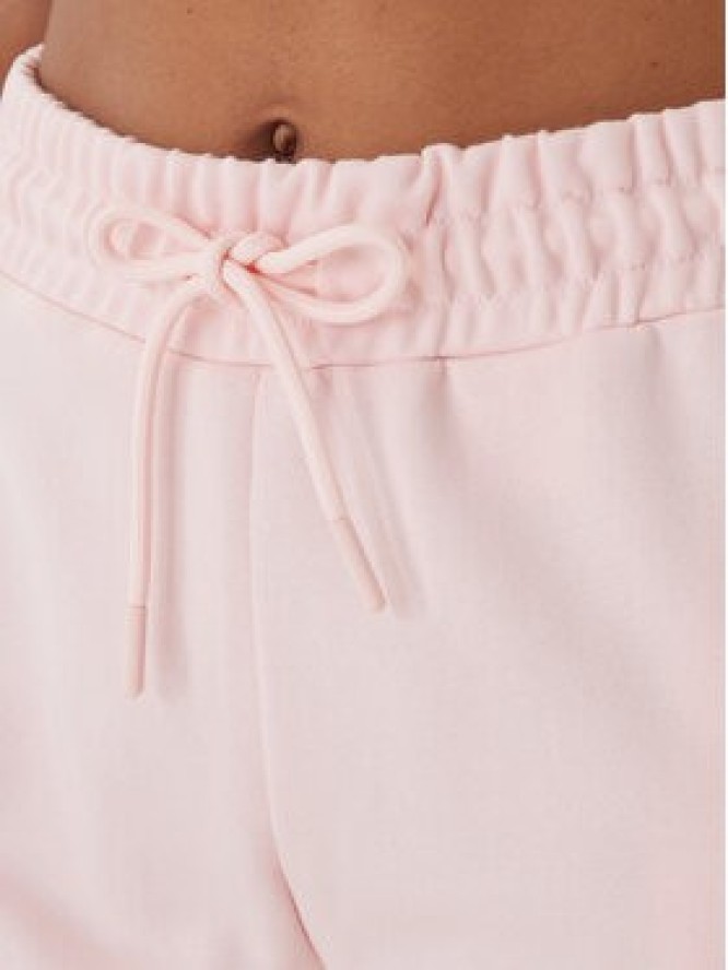 Guess Spodnie dresowe V6GB11 K3095 Różowy Regular Fit