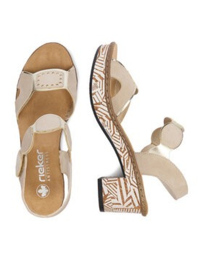 Rieker Sandały CEO-63876-62 Beżowy