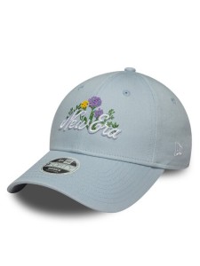 New Era Czapka z daszkiem Beaded 9FORTY 60667659 Błękitny