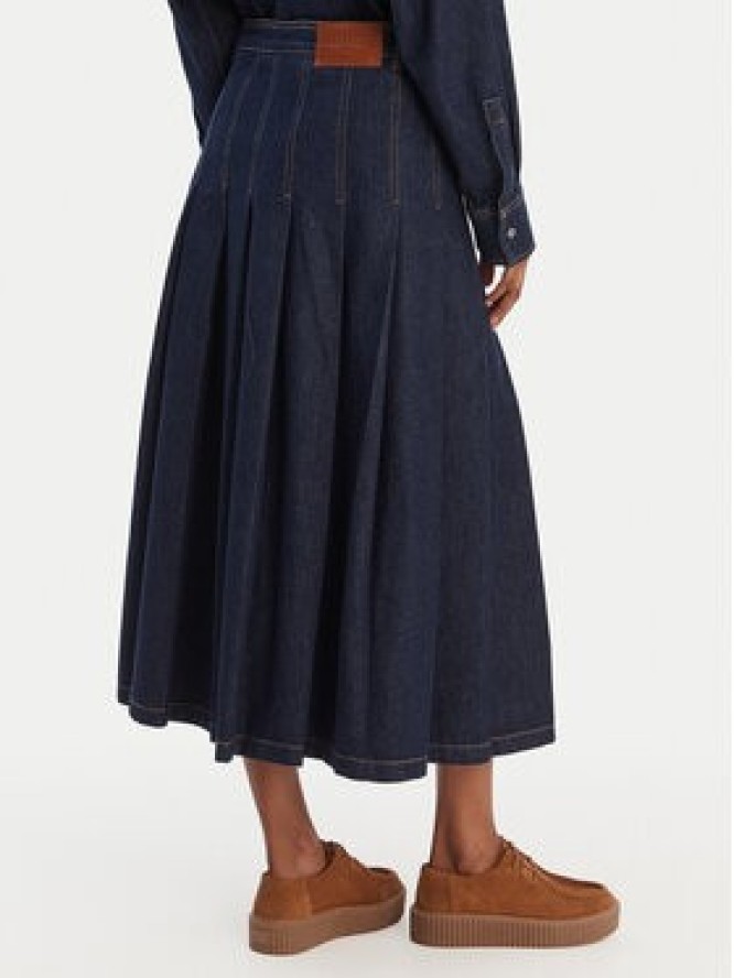 Weekend Max Mara Spódnica jeansowa Ovale 2615101071 Granatowy Regular Fit