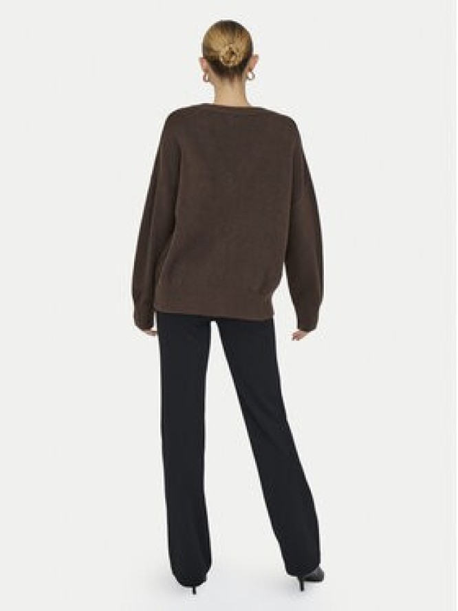 ONLY Sweter Mari 15360940 Brązowy Loose Fit