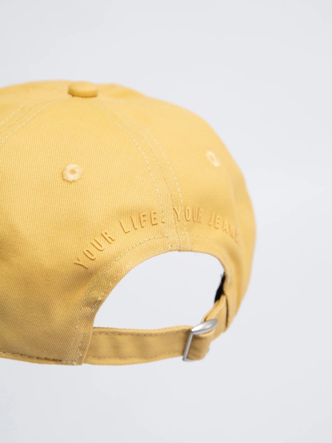 Czapka z daszkiem żółta Julio 201