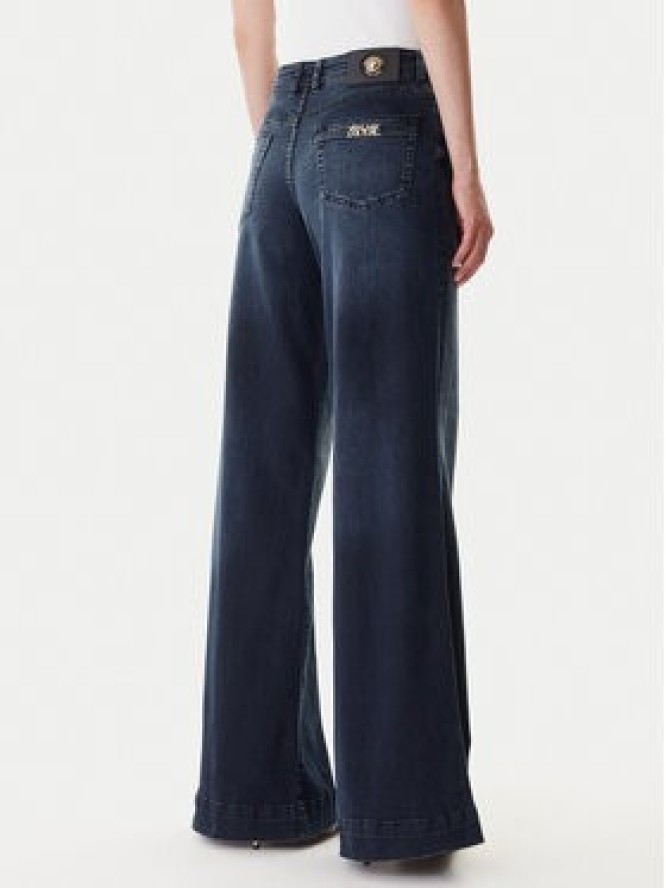 Versace Jeans Couture Jeansy 79HAB561 CDWAB Granatowy Wide Leg