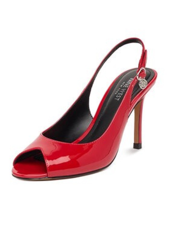 Nine West Sandały EO-TS6376-01 Czerwony ciemny