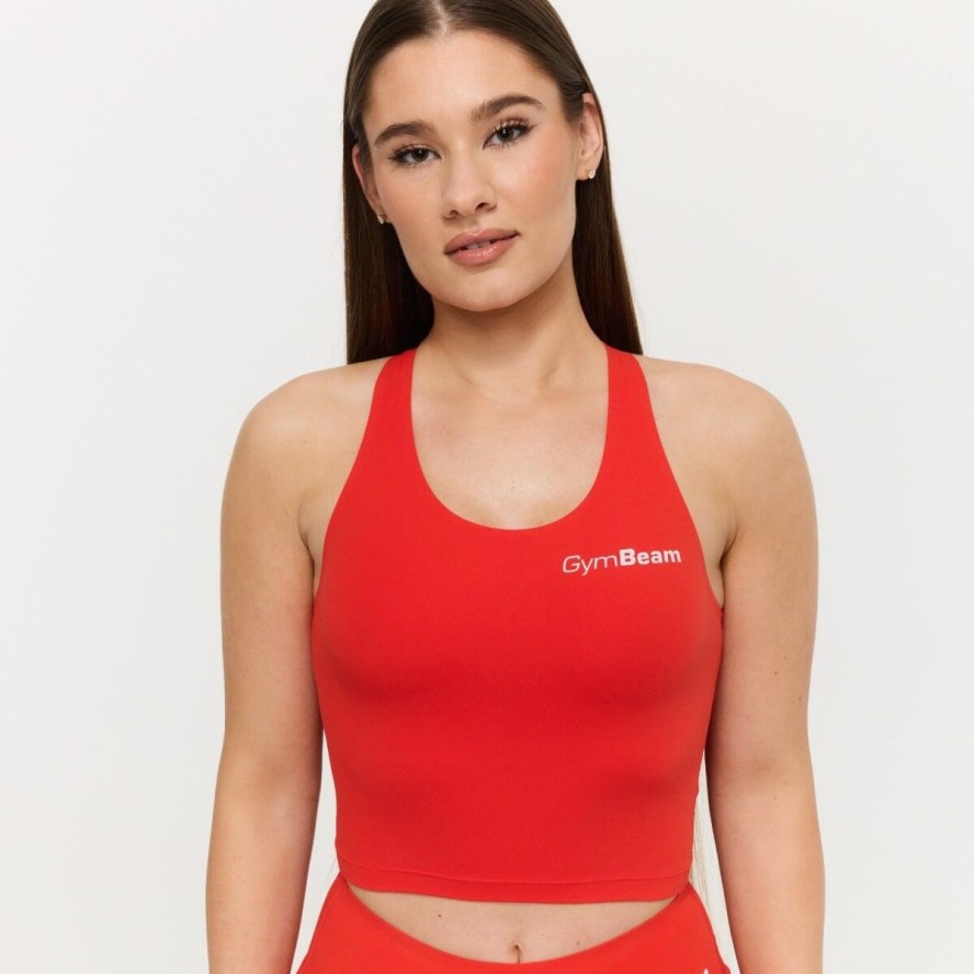 Top damski fitness krótki BEAT