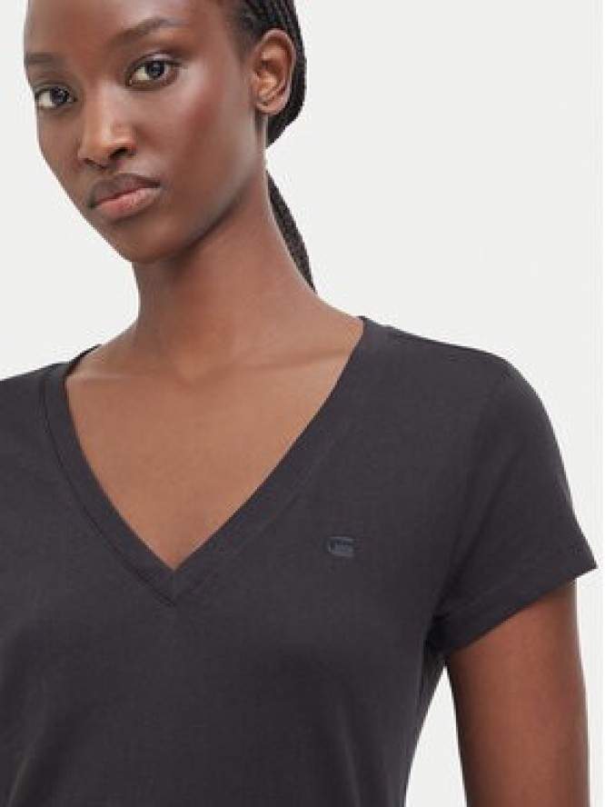 G-STAR T-Shirt D30184-4107 Czarny Regular Fit