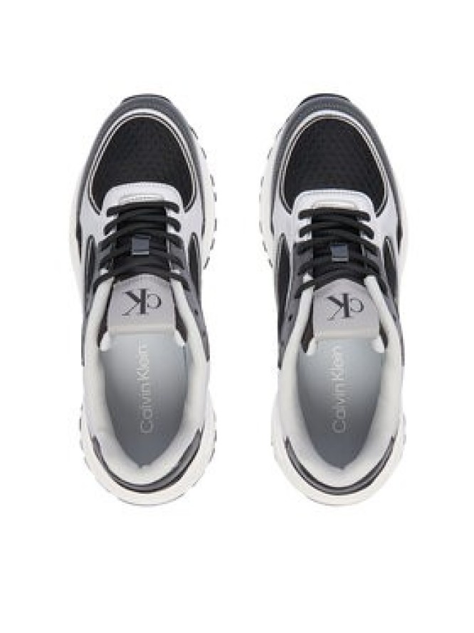 Calvin Klein Sneakersy Hike Runner Lace Up Mesh Mix Met YW0YW02063 Kolorowy
