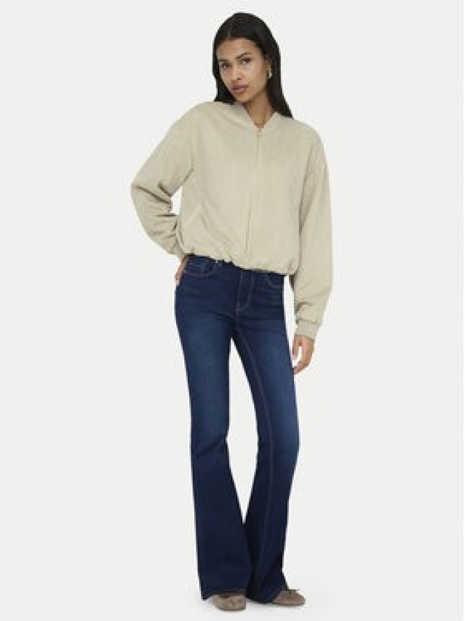 ONLY Kurtka bomber Mavi 15364101 Beżowy Regular Fit