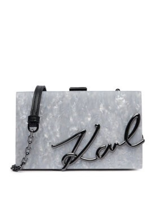 KARL LAGERFELD Torebka A1W30124 Szary jasny