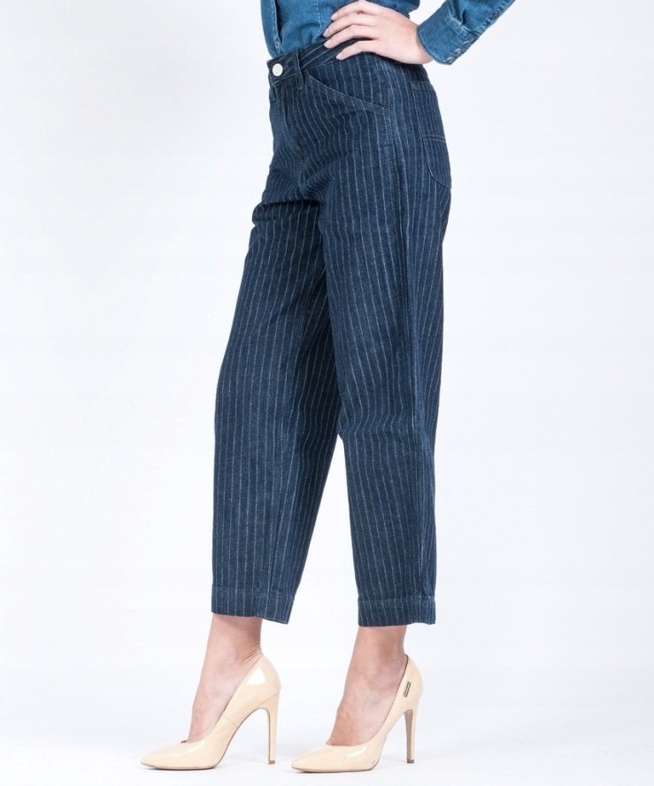 LEE CARPENTER DAMSKIE SPODNIE MATERIAŁOWE L31HEJCA 112107134