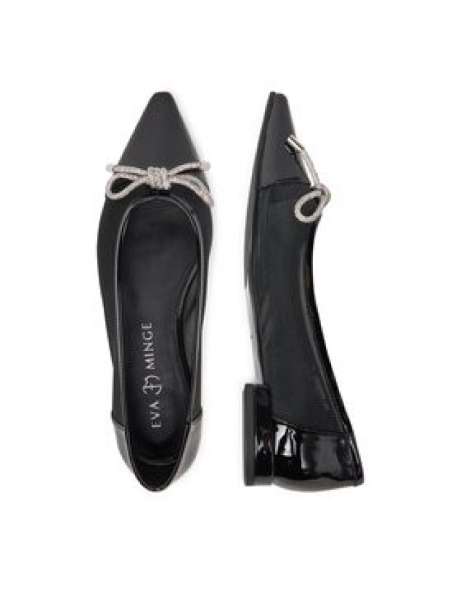Eva Minge Baleriny ALYSSUM-LT2408-9 Czarny