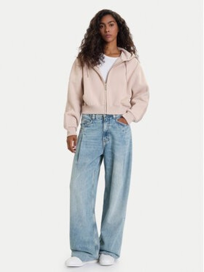 Guess Bluza V5BQ11 KB681 Beżowy Oversize