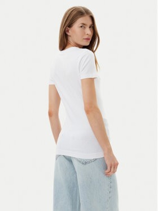 Guess T-Shirt W5GI17 J1314 Biały Slim Fit