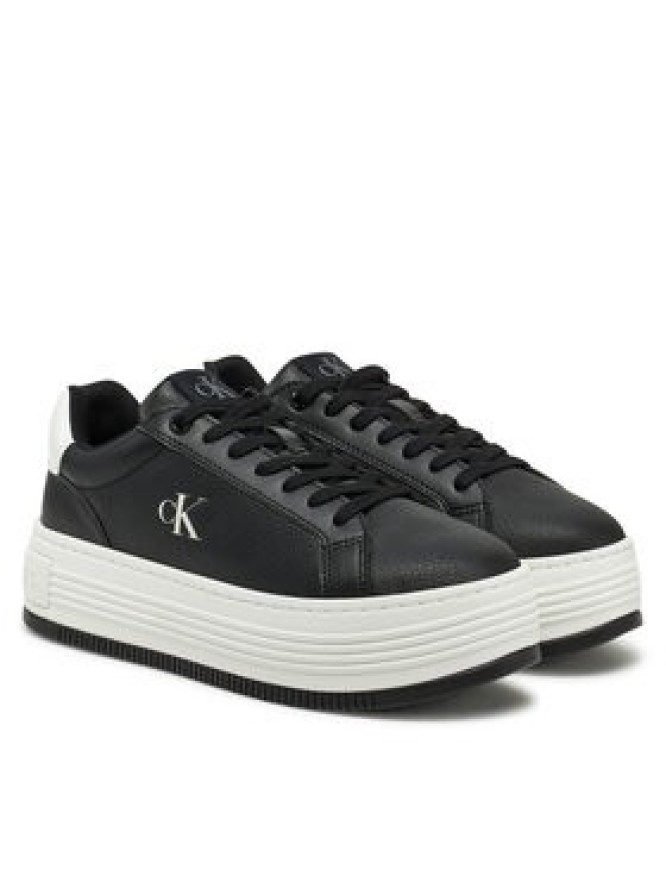 Calvin Klein Jeans Sneakersy YW0YW01766 Czarny