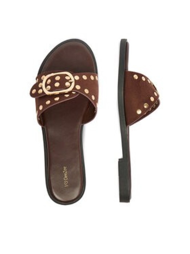 DeeZee Klapki CEO-LB-F9963-YLD Brązowy