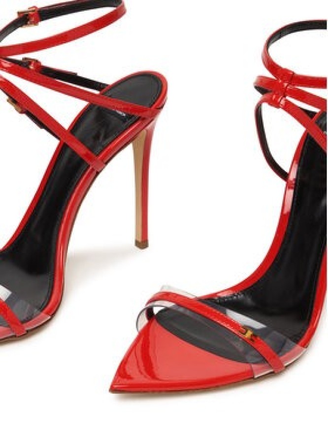 Elisabetta Franchi Sandały SA49L61E2 Czerwony