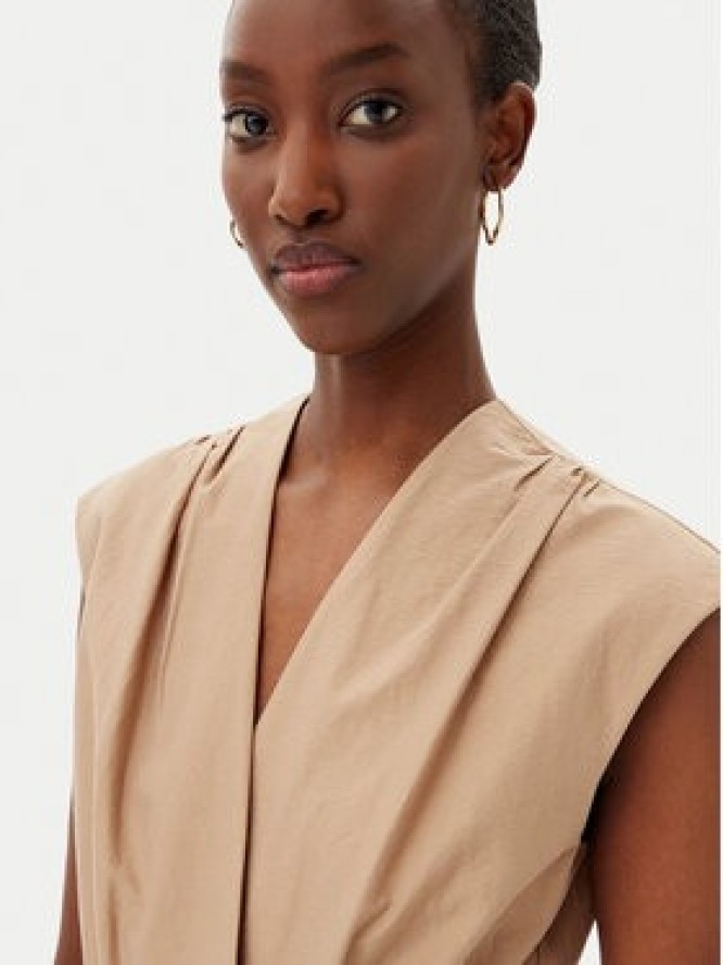 Marella Sukienka letnia Ossola 2513221172200 Brązowy Regular Fit