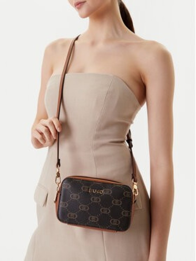 Liu Jo Torebka Esc S Camera Case AF5100 E0668 Brązowy