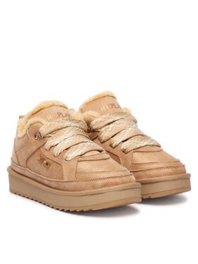 REPLAY Sneakersy GWF6H .000.C0207T Brązowy